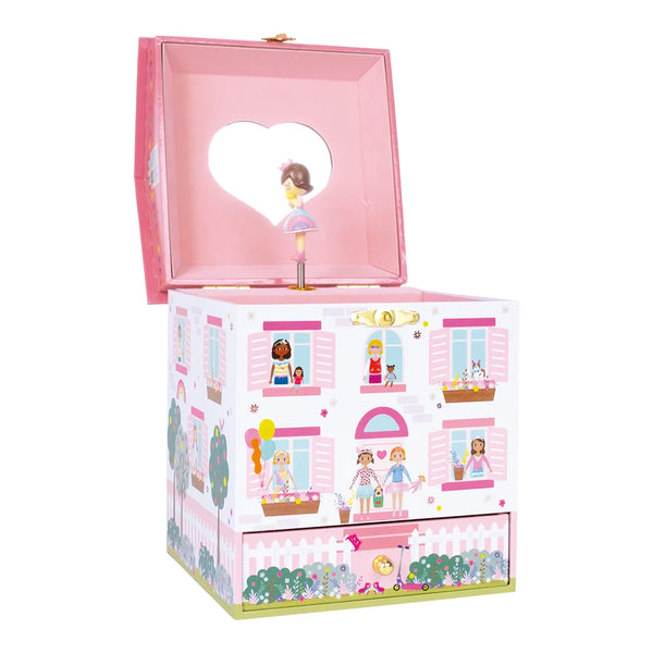Caja de Joyería Musical - Casa de Muñecas