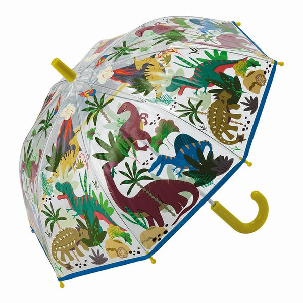 Paraguas Cambia de Color - Dinosaurios