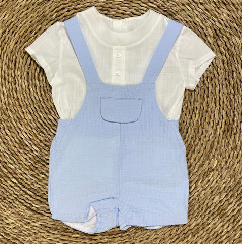 Conjunto Vainilla Celeste