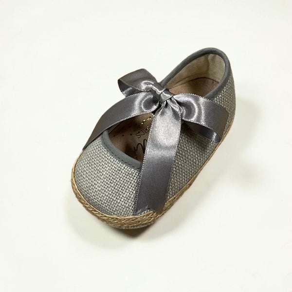 Alpargatas Lino Gris