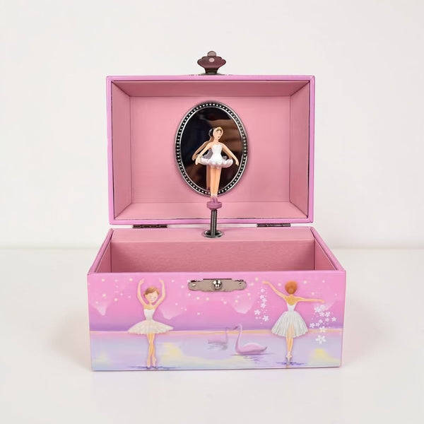 Caja Musical Bailarina Cisnes