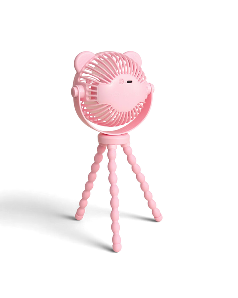 Ventilador para Coche - Osito Rosado
