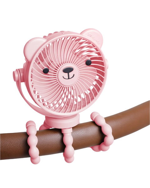 Ventilador para Coche - Osito Rosado
