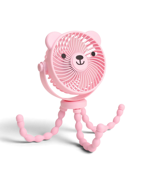 Ventilador para Coche - Osito Rosado