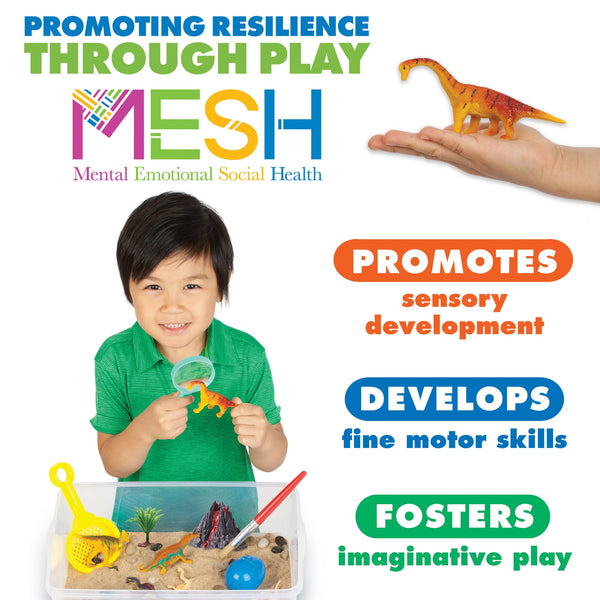 Sensory Bin - Dinosaurios