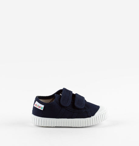 Zapatillas Doble Velcro Marino