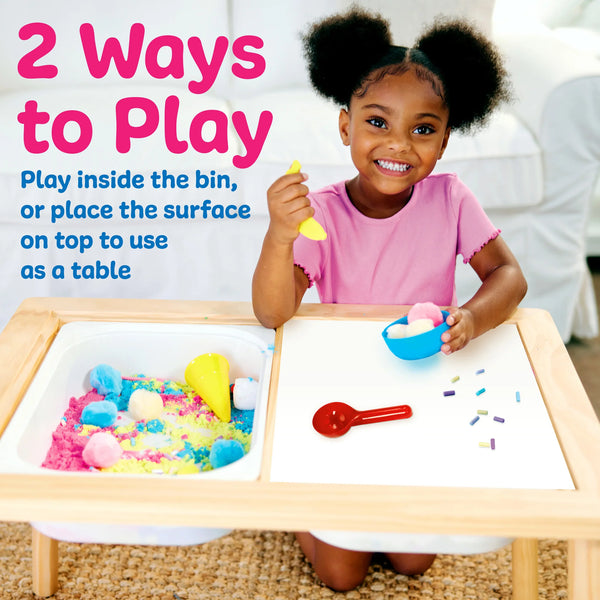 Mesa Sensorial 2 en 1 - Heladería