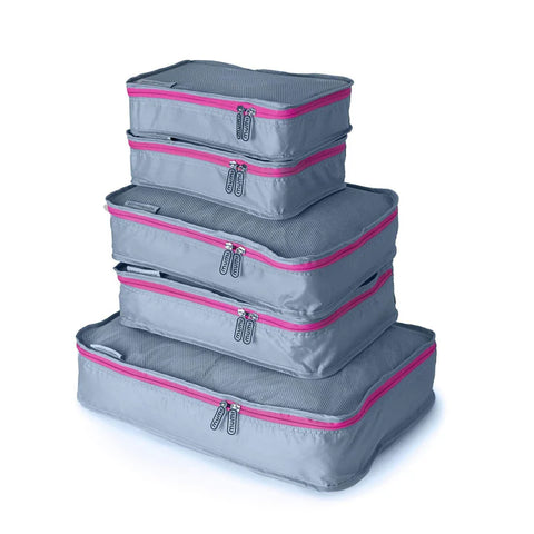 Packing Cubes Rosado - Set de 5