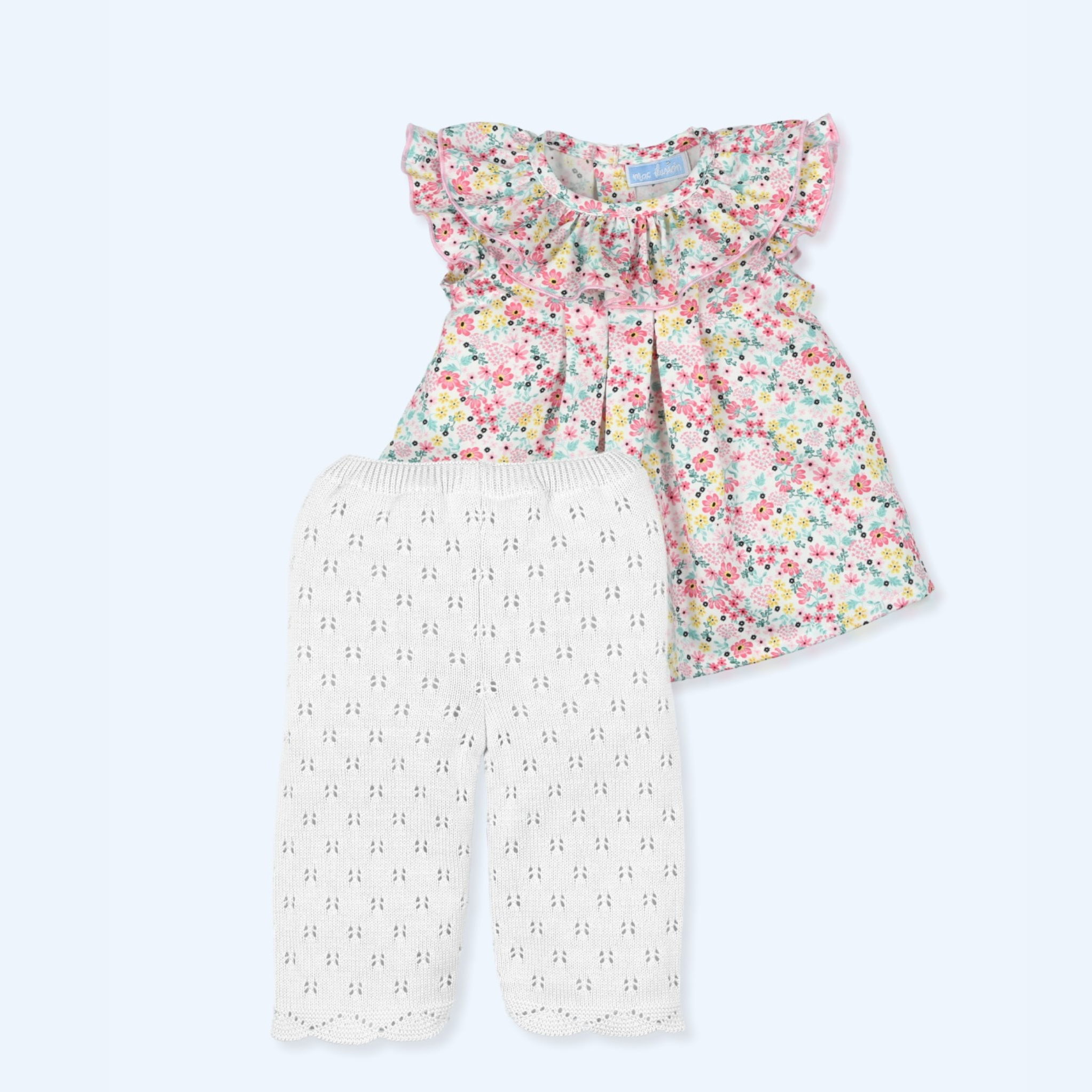 Conjunto Calado Pinturesque - Blanco