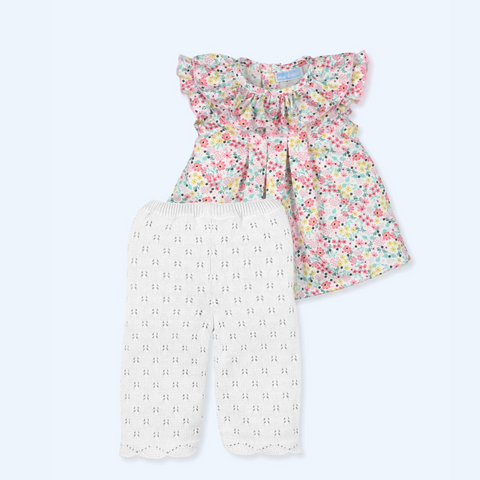 Conjunto Calado Pinturesque - Blanco