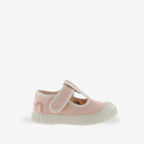 Zapatilla Mercedita Rosa Arco Iris