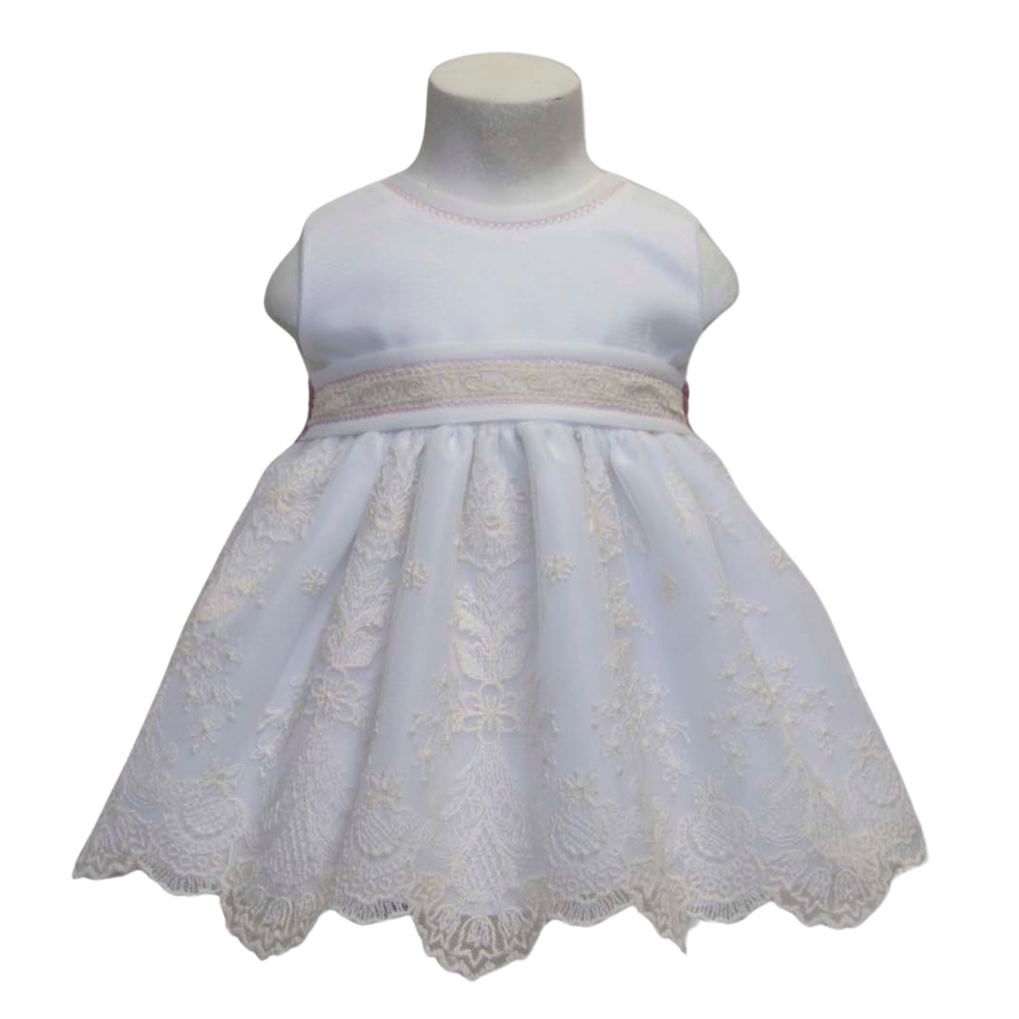 Vestido Encaje Blanco