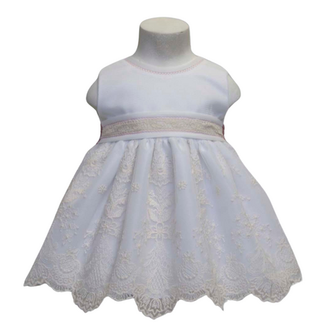 Vestido Encaje Blanco