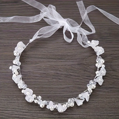 Diadema - Blanca Perlas