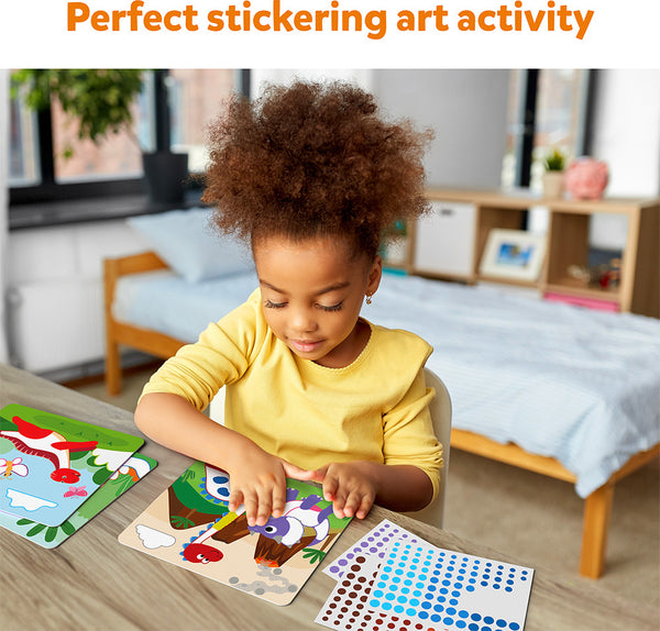 Dot It Arte con Pegatinas - Dinosaurios