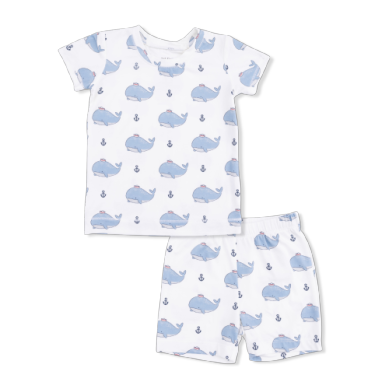 Pijama Corta - Ballenas Marineras