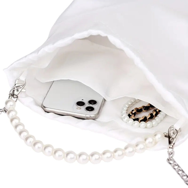 Cartera de Niña - Blanca Perlas