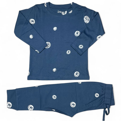 Pijama Remolinos Azul