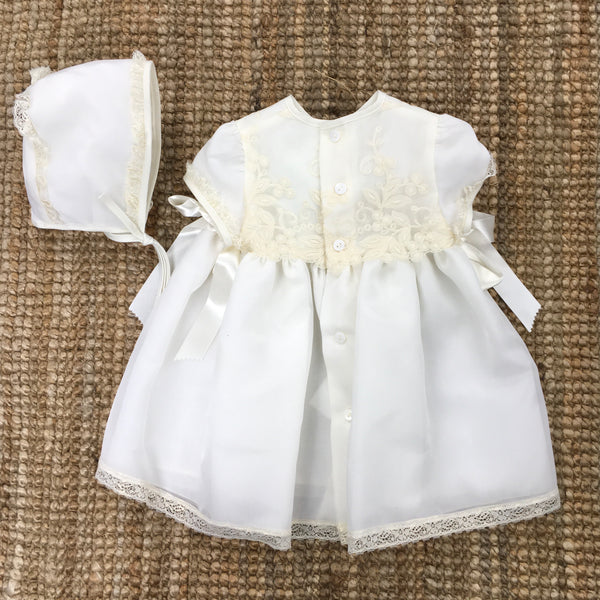 Vestido Corto Triple Organza