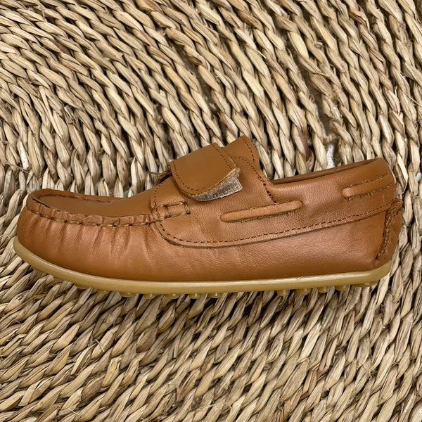 Mocasines Velcro Camel