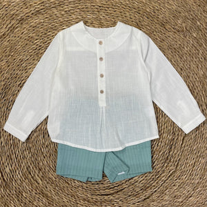 Conjunto Bermuda Verde