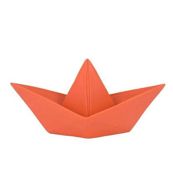 Barco de Papel Naranja