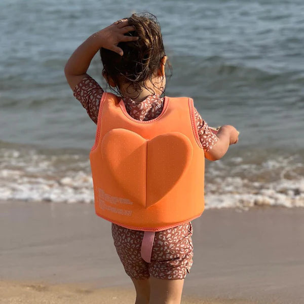 Chaleco Flotador 2-3 Años Corazon