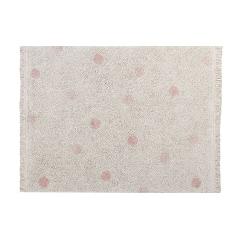 Alfombra Hippy Puntos Vintage Nude