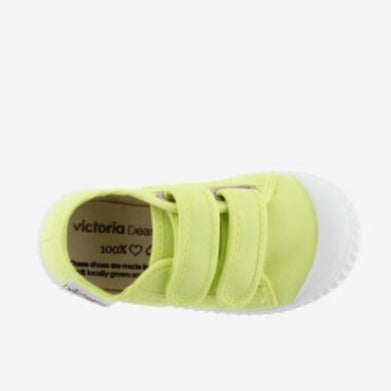 Zapatillas Doble Velcro Citron