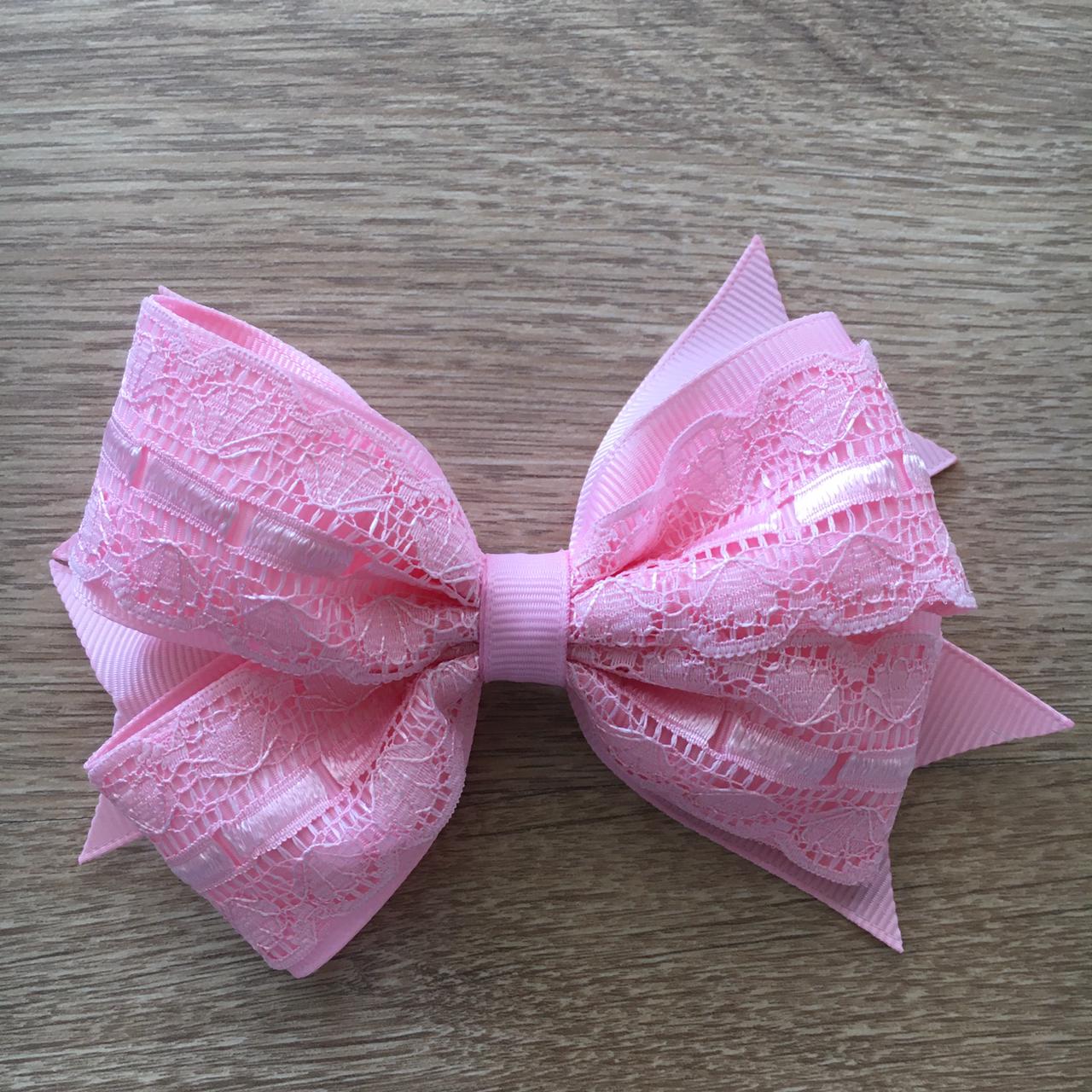 Comprar Goma de pelo niñas lazo S rosa francia - Pepita Bow