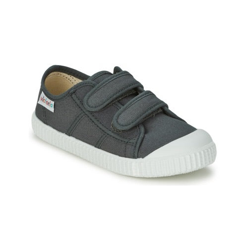 Zapatillas Doble Velcro Antracita