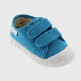 Zapatillas Doble Velcro Cian